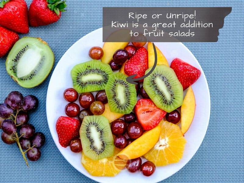Kiwi fruit salad