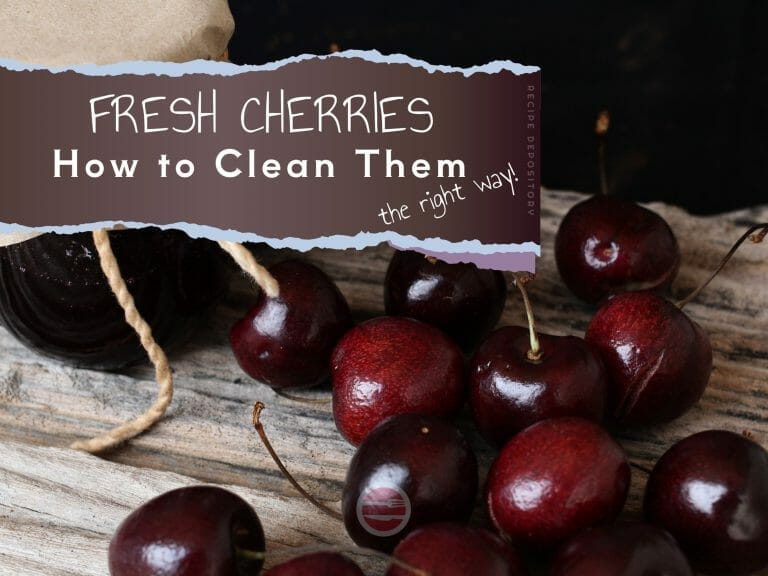 How to Clean Cherries Before Eating